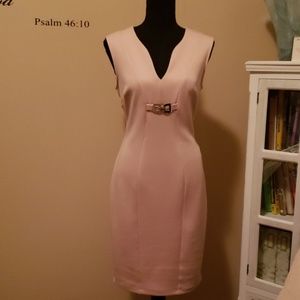 Blush colored dress